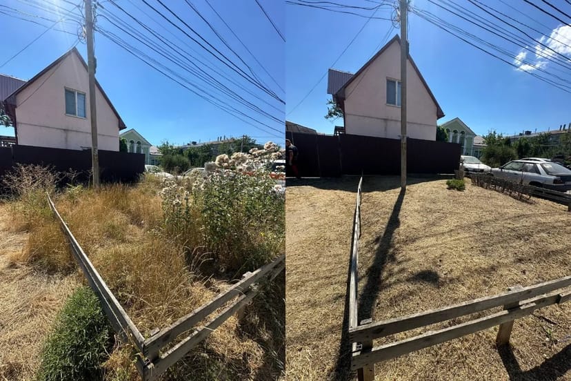 Уборка участков и заброшек быстро аккуратно