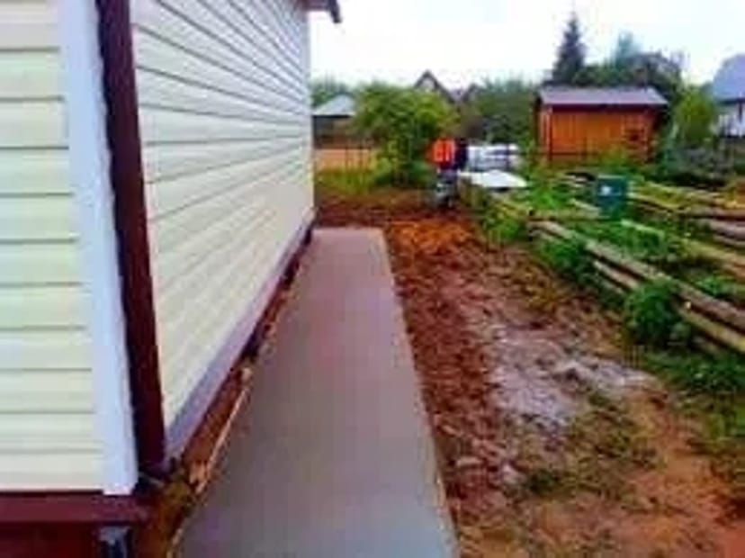 Бетонування майданчиків. Бетонные работы