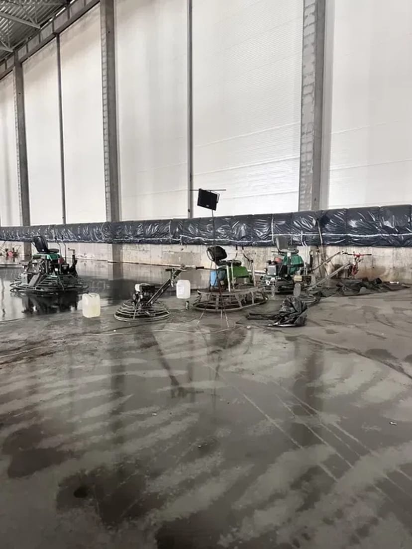 Промислові бетонні підлоги, топінг полы