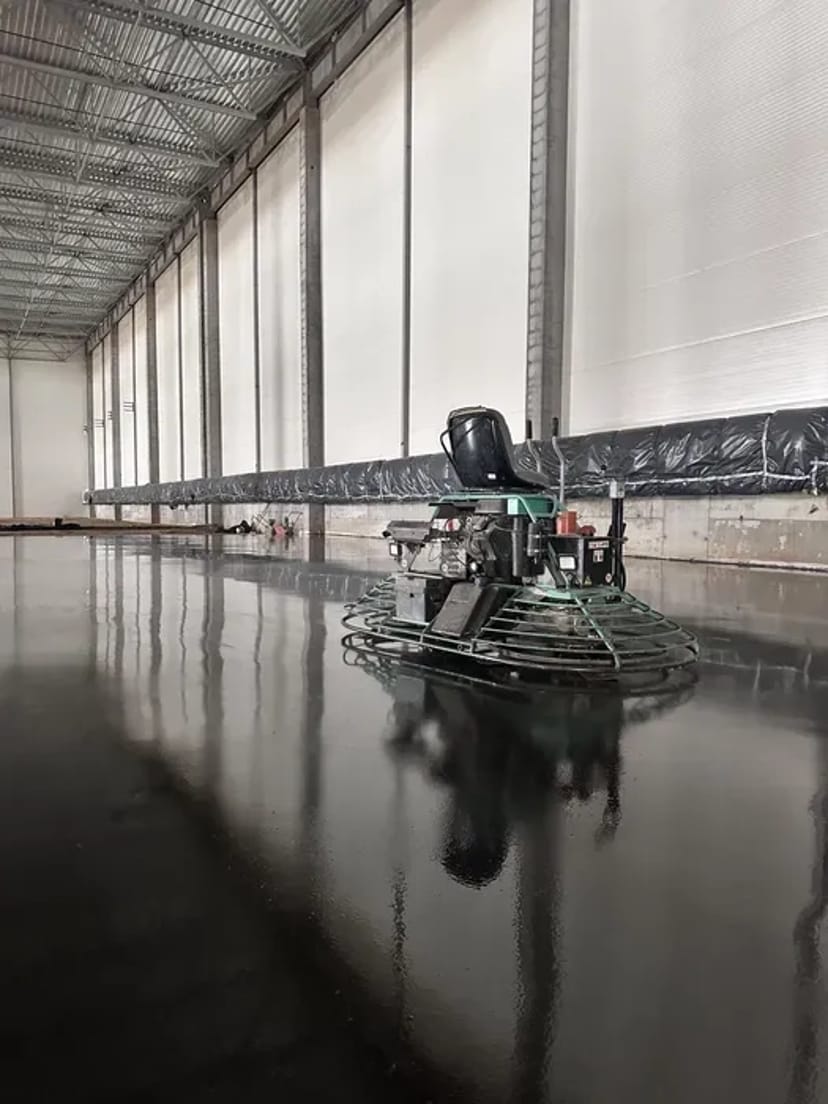 Промислові бетонні підлоги, топінг полы