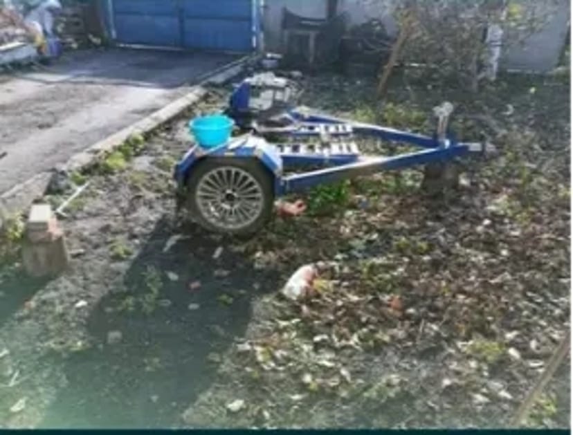 Підкатний візок для евакуації автомобілів.