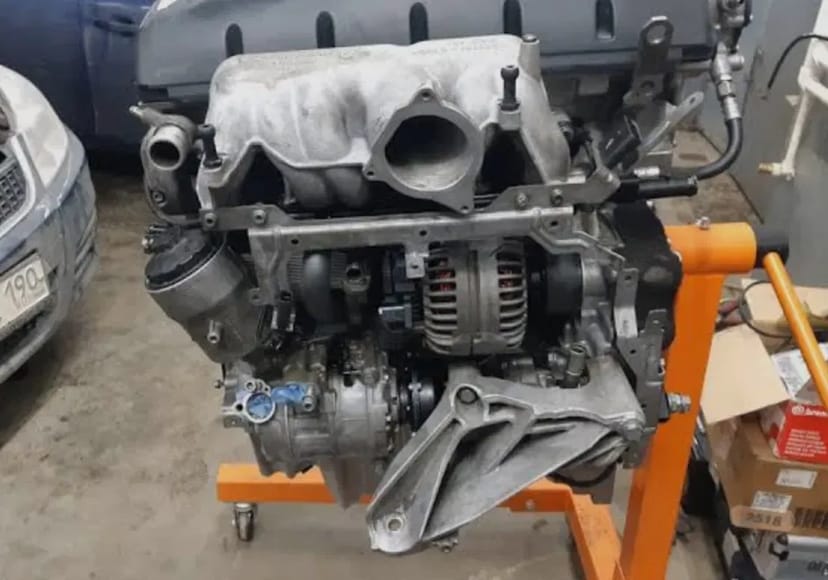 Автосервис СТО замена цепи грм, течь масла, Audi Q7 VW Touareg