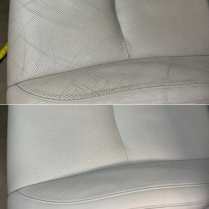 Реставрация кожи авто. Покраска сидений ,покраска руля, пластика