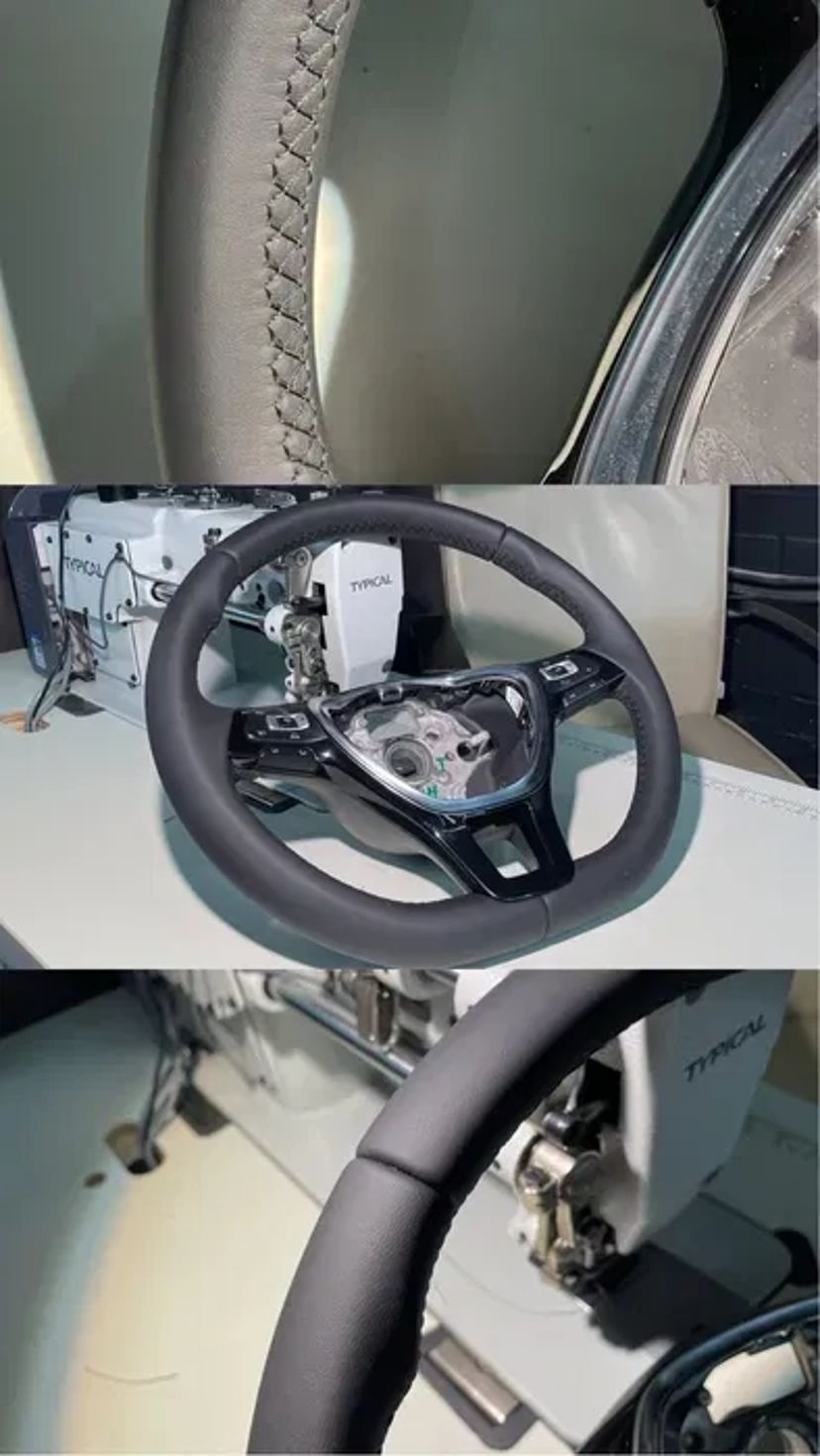 Реставрация кожи авто. Покраска сидений ,покраска руля, пластика