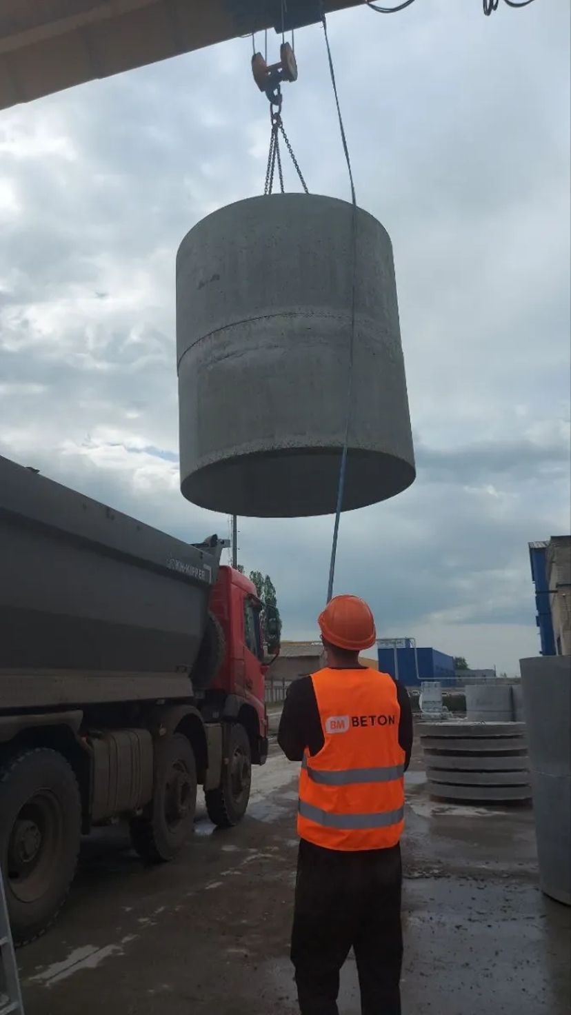 Кільця колодязів з ЄВРО з'єднанням D 1000 -2000 мм