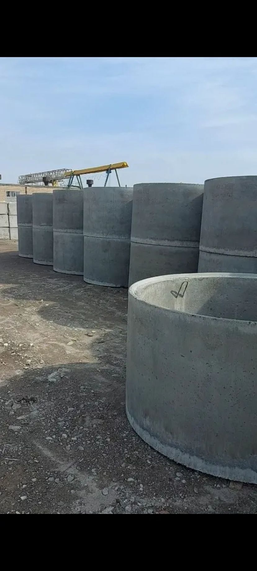 Кільця колодязів з ЄВРО з'єднанням D 1000 -2000 мм