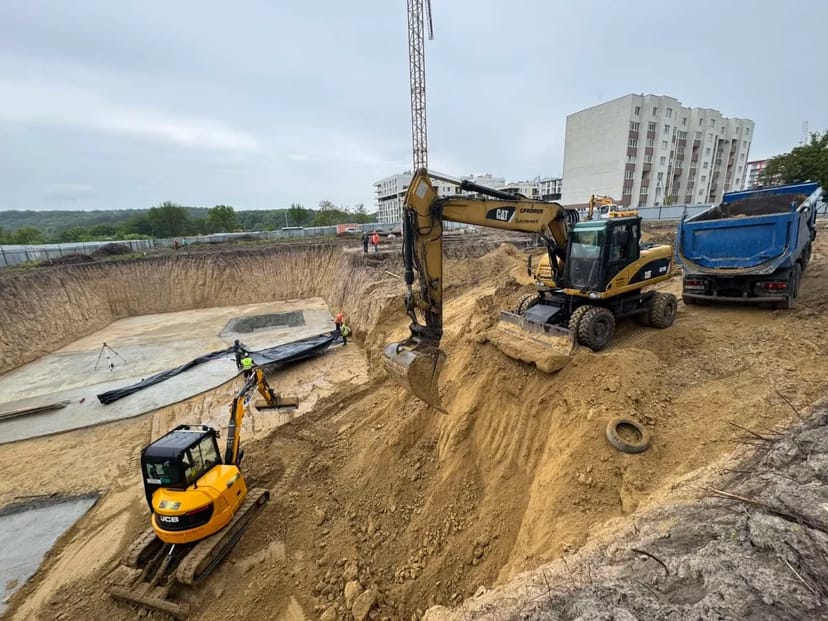 Земляні роботи | Копання котлованів