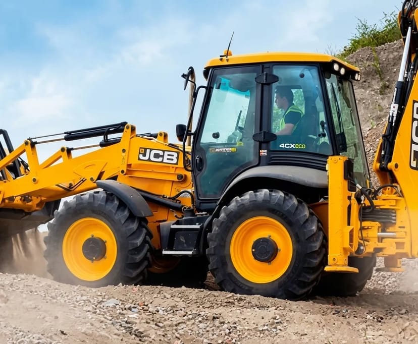 Екскаватор JCB 4CX для будівельних та земляних робіт