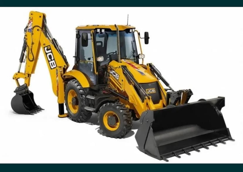 Екскаватор-навантажувач JCB 3CX та Камаза ПДВ