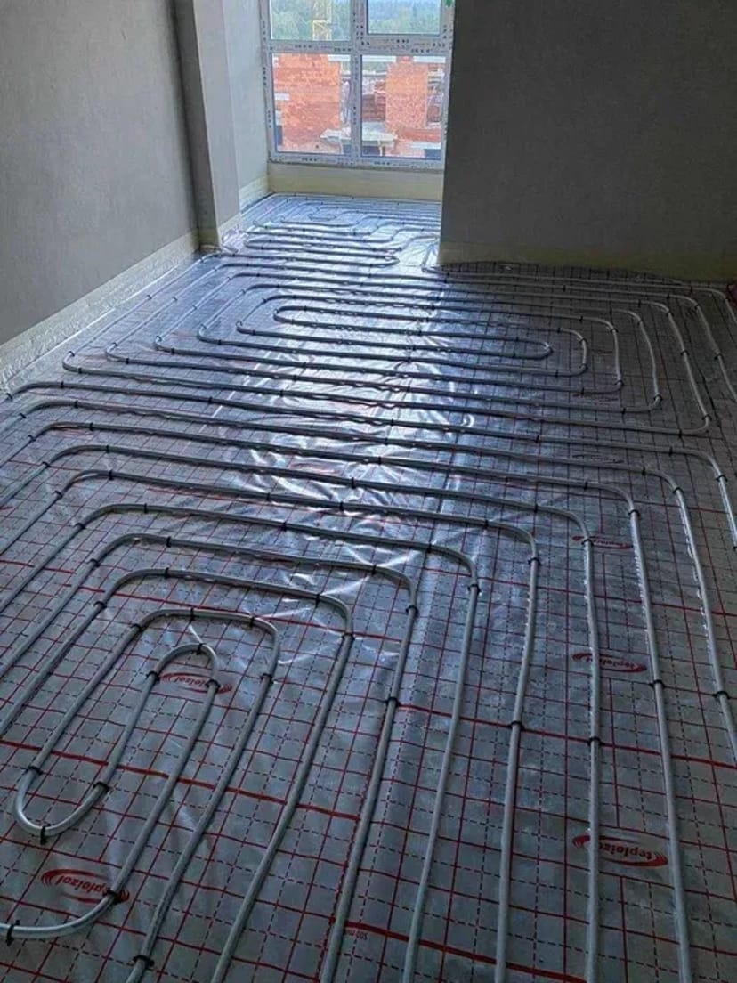 Монтаж опалення. Водопостачання. Тепла підлога. Батареї.