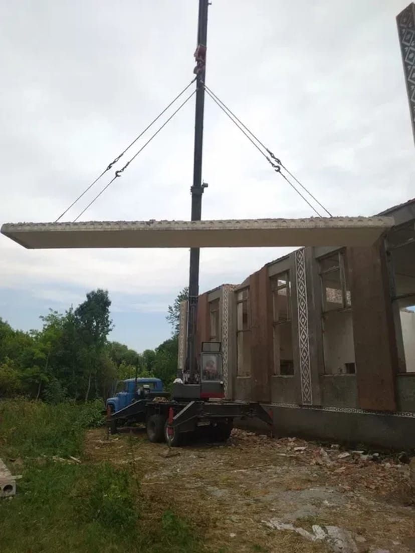 Послуги автокрана 10т та екскаватора