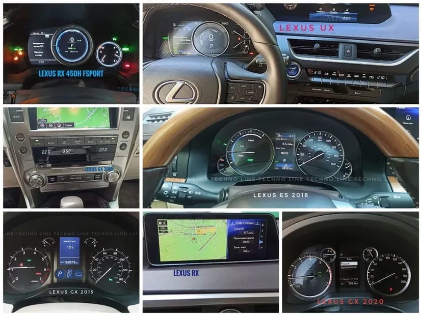Робимо повну українізацію - русифікацію авто Lexus,Toyota Адаптація/Перепрошивка від 100$