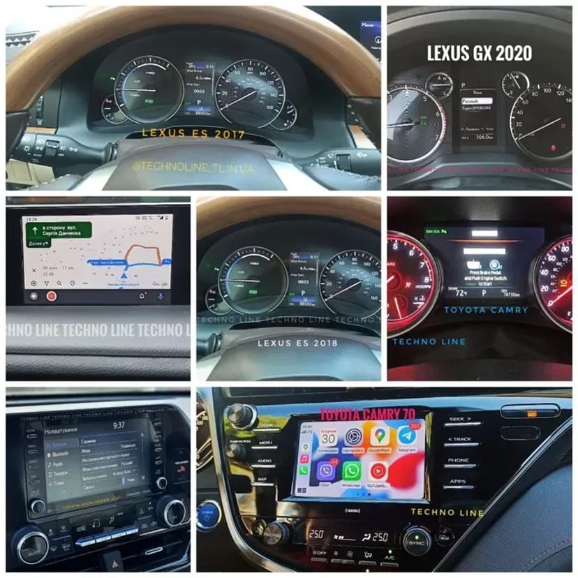 Робимо повну українізацію - русифікацію авто Lexus,Toyota Адаптація/Перепрошивка від 100$
