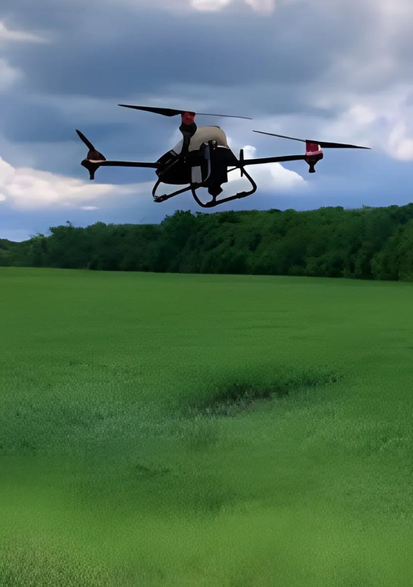 Внесення ЗЗР агродроном XAG XP 2020
