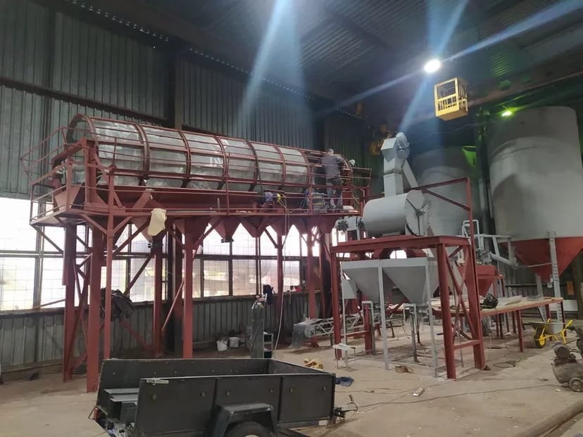 Барабанний просіювач. Бутара. Сівалка для піску.Тромелль.