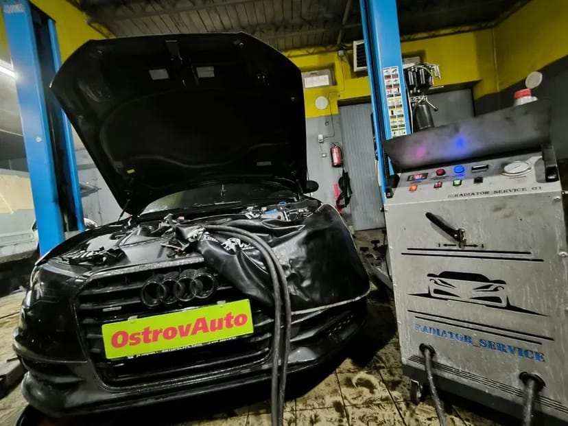 Мийка Мойка Чистка Промывка радиатора печки автомобиля