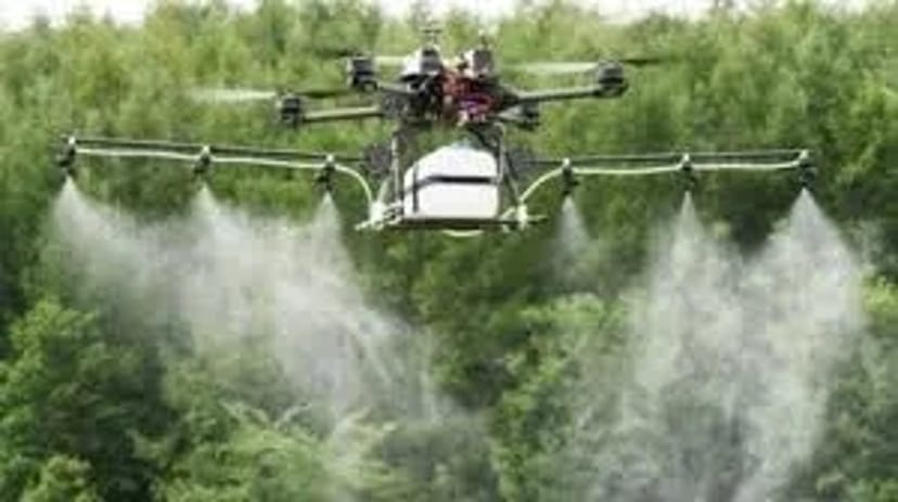 Агродрон DJI Agras — Ультраточне обприскування та десикація