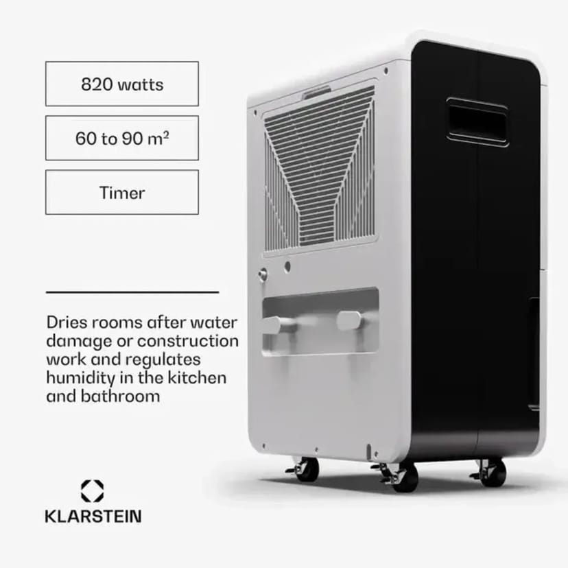 Промисловий осушувач Klarstein 70л