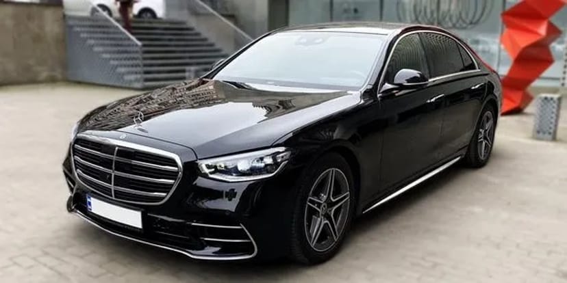 176 Авто на весілля Mercedes Benz W223 S Class 400d