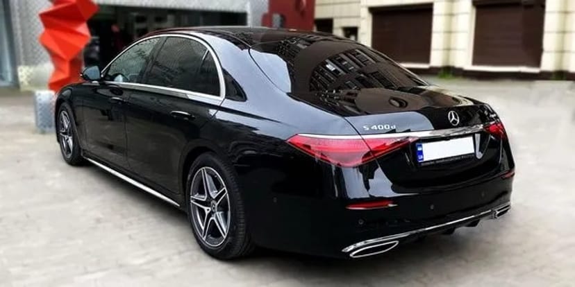 176 Авто на весілля Mercedes Benz W223 S Class 400d