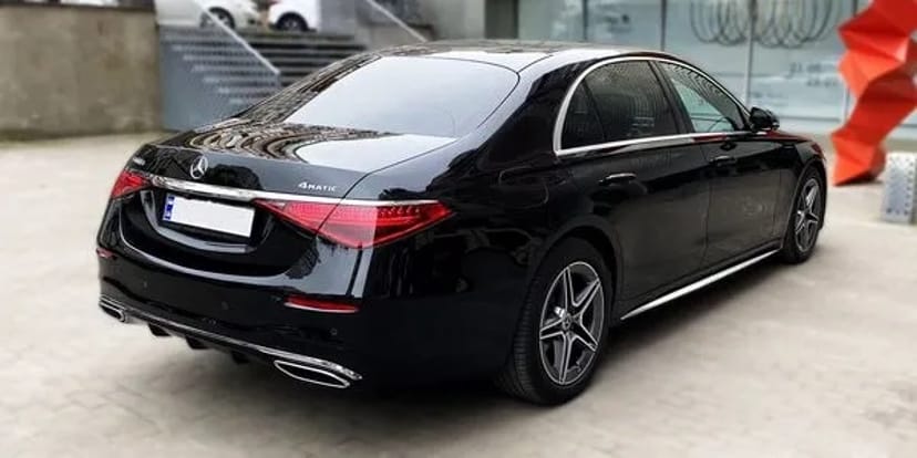 176 Авто на весілля Mercedes Benz W223 S Class 400d