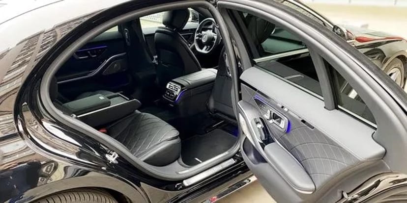 176 Авто на весілля Mercedes Benz W223 S Class 400d