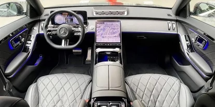 176 Авто на весілля Mercedes Benz W223 S Class 400d