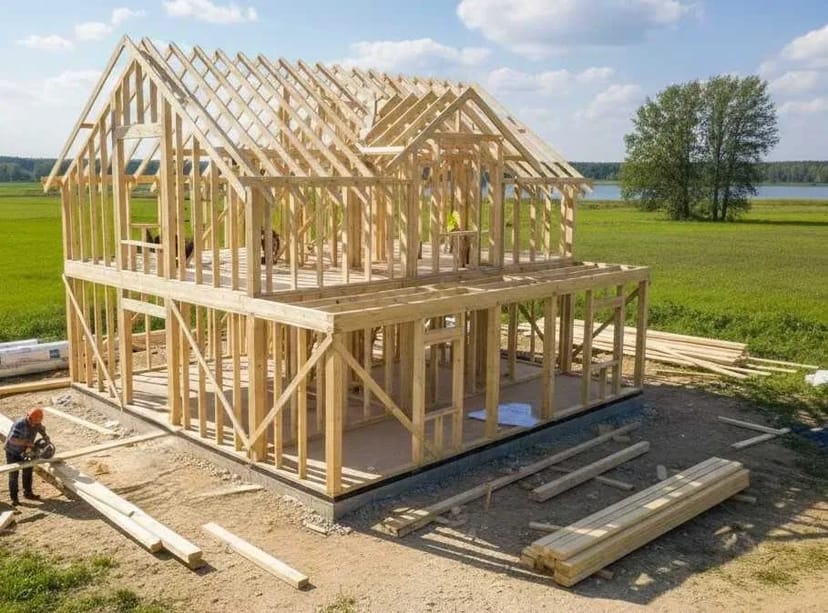 Каркасний будинок "під ключ". Будівництво каркасних будинків