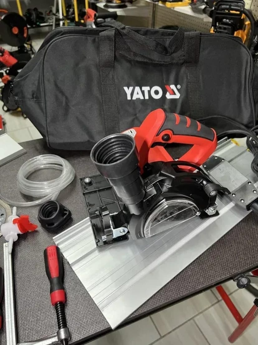 Плиткоріз YATO YT-821591 з направляючою Регулювання кута 45°