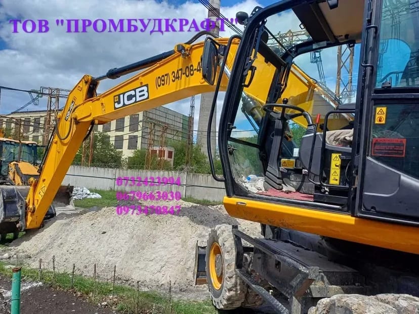 Послуги екскаватора повноповоротного колісного JSB160. 1 500 грн. Договірна