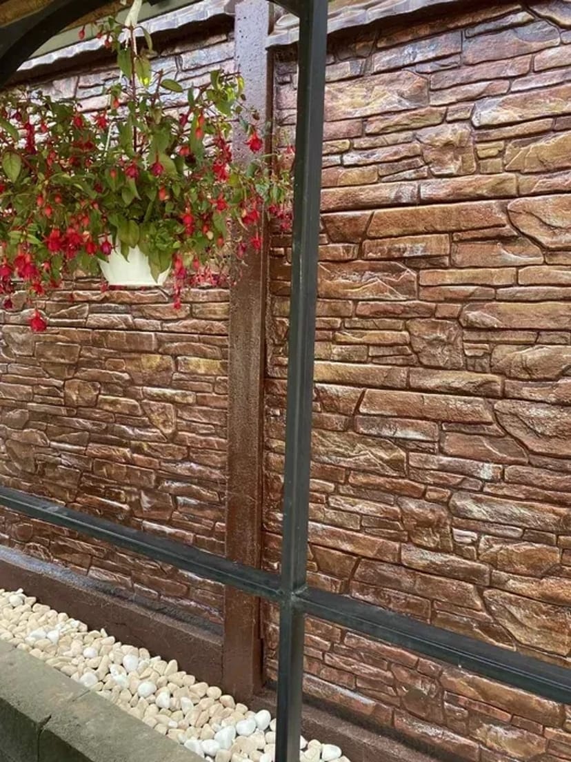 Високоміцний бетонний єврозабор, плити та стовпи!!! 370 грн.370