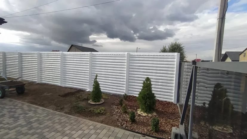 Високоміцний бетонний єврозабор, плити та стовпи!!! 370 грн.370