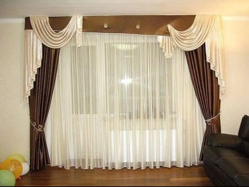 Стирка и химчистка штор «под ключ»: Снимаем, стираем, гладим!