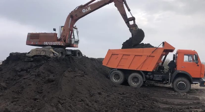 Чорнозем, грунт на підсипку