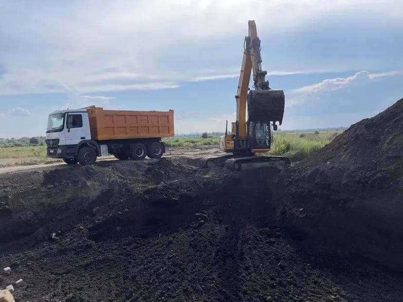 Чорнозем, грунт на підсипку
