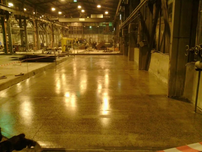 Шліфована бетонна підлога