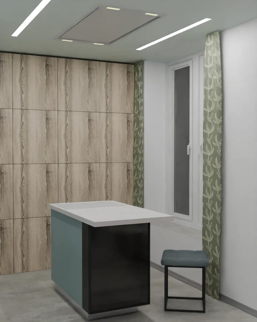 Розробка дизайн-проекта компактної кухні