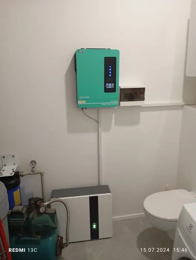 Електрика. Електромонтаж. Встановлення аварійного живлення. Інвертор з ак