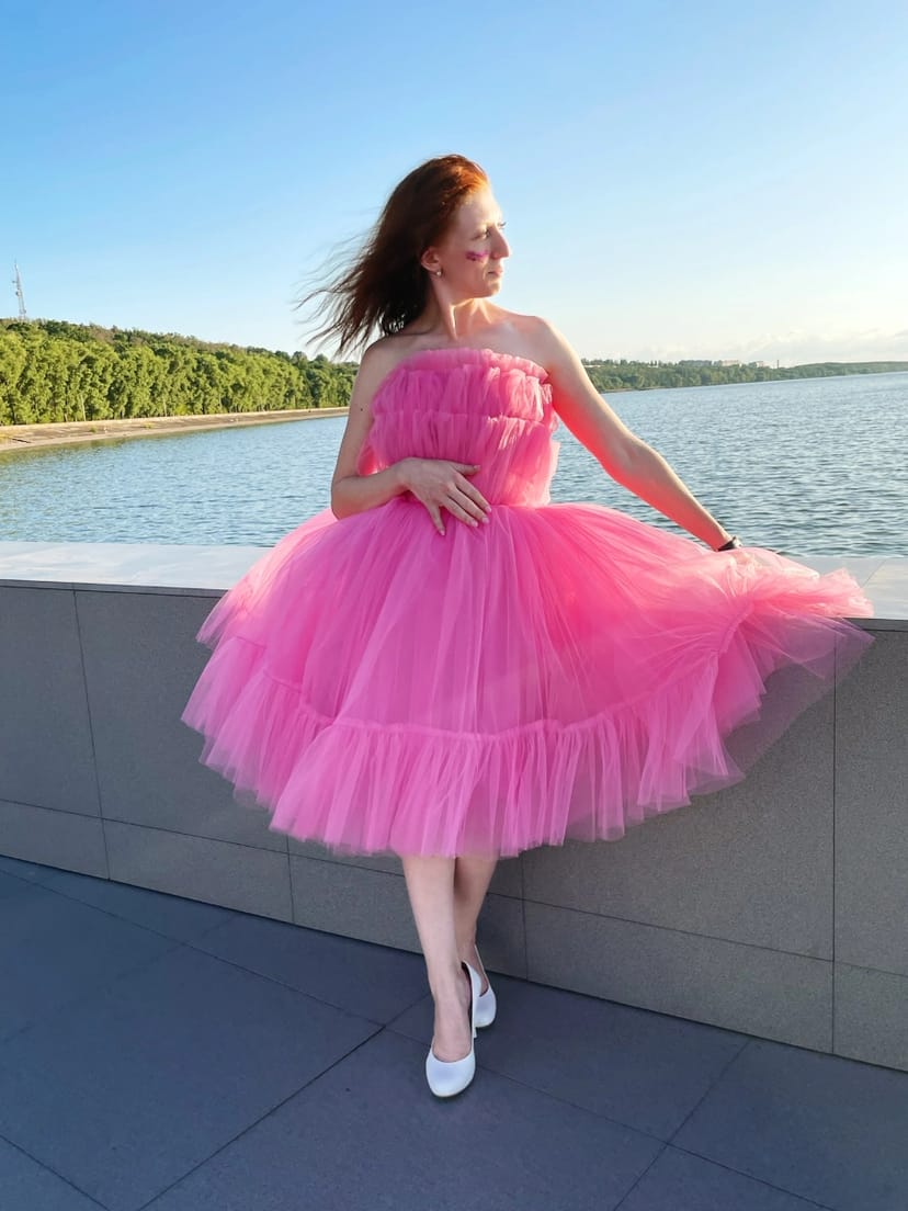 Фемелі лук рожеві сукні 116-122, 134-146, та S-L
