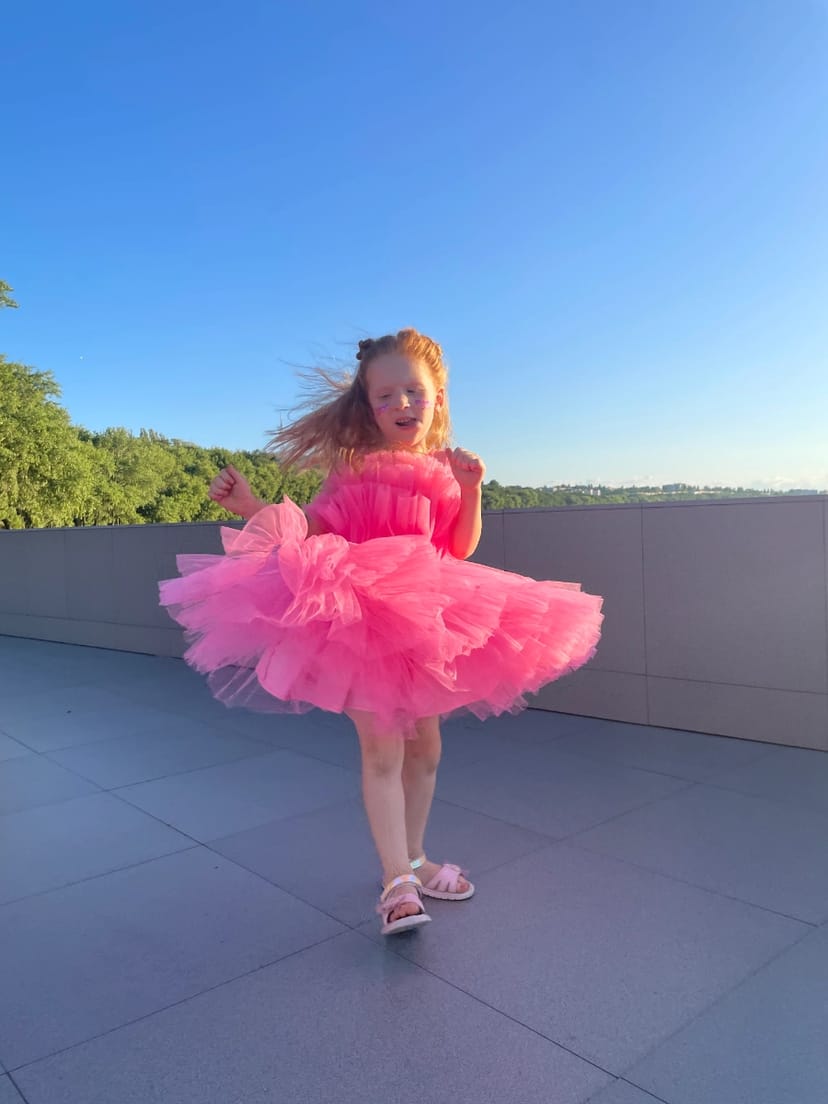 Фемелі лук рожеві сукні 116-122, 134-146, та S-L