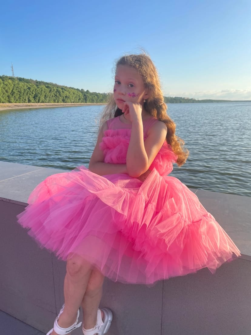 Фемелі лук рожеві сукні 116-122, 134-146, та S-L