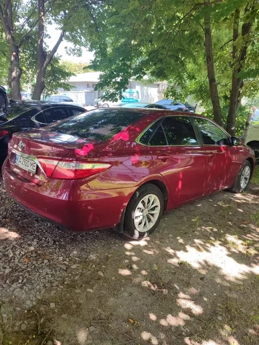 Авто Toyota Camry 5 2016 гібрид/газ для роботи в таксі