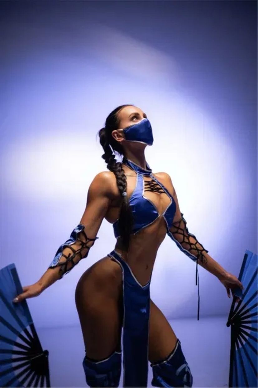 Костюм Кітана мортал комбат косплей kitana mortal combat
