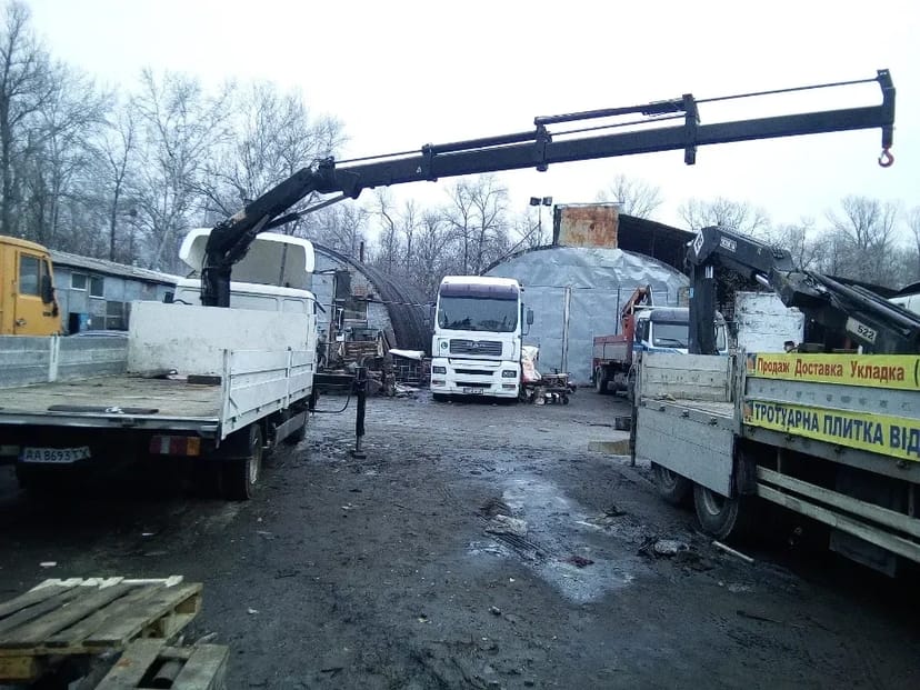 Грузовые перевозки Манипулятора 3 - 10 - 15 т. Киев