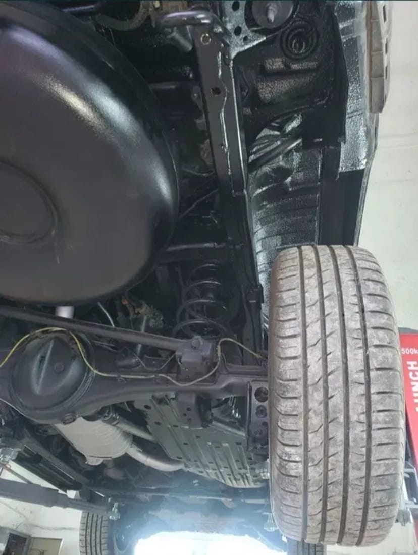 Антикорозійна обробка захист днища порогів піскоструменю