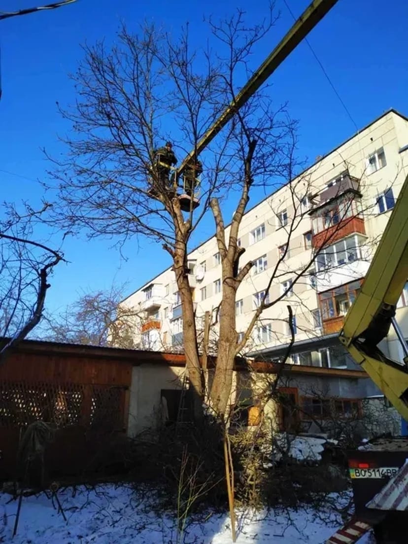 Послуги автовишкою, автовишка ВС-22 у м.Тернополі.