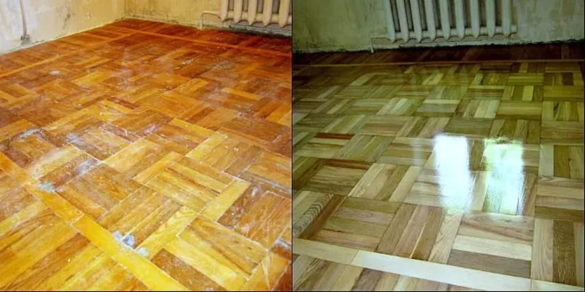 Циклування паркету в Запоріжжі під ключ