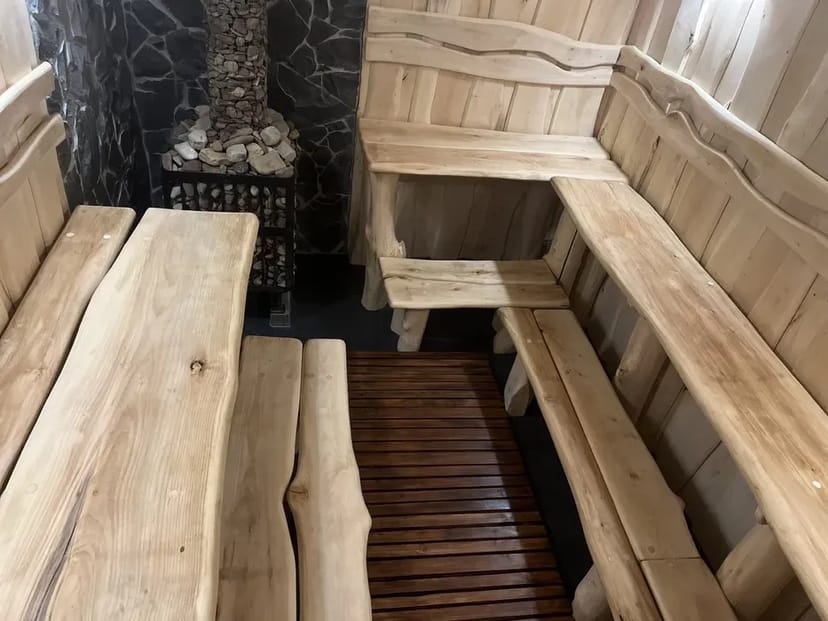 Баня - Лазня , Сауна на дровах для відпочинку Rest Family