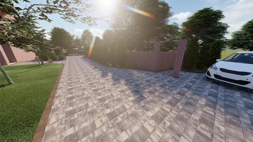 Бруківка, Укладання бруківки, Дизайн, Якість, Знижки, Встановлення.