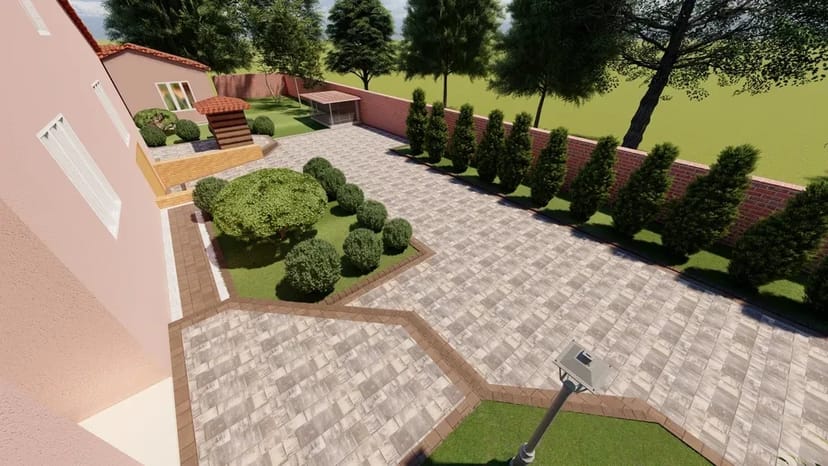 Бруківка, Укладання бруківки, Дизайн, Якість, Знижки, Встановлення.